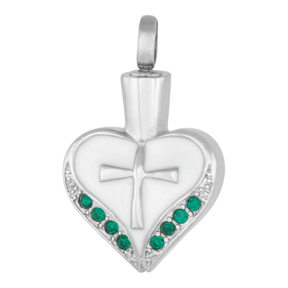 Perfect Memorials Perfect Memorials Emerald Cross My