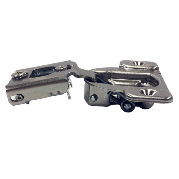 Blum 38N355C.08 Compact 38N Hinge, Self-Close, 107 Degree, 1/2 Overlay, Screw-on (Pack of 2)