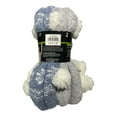 thumbnail image 3 of Cuddl Duds Women's Soft Plushfill Sherpa Lined Slipper Sock, 2 Pack, Size 4-10 (Fairisle), 3 of 3