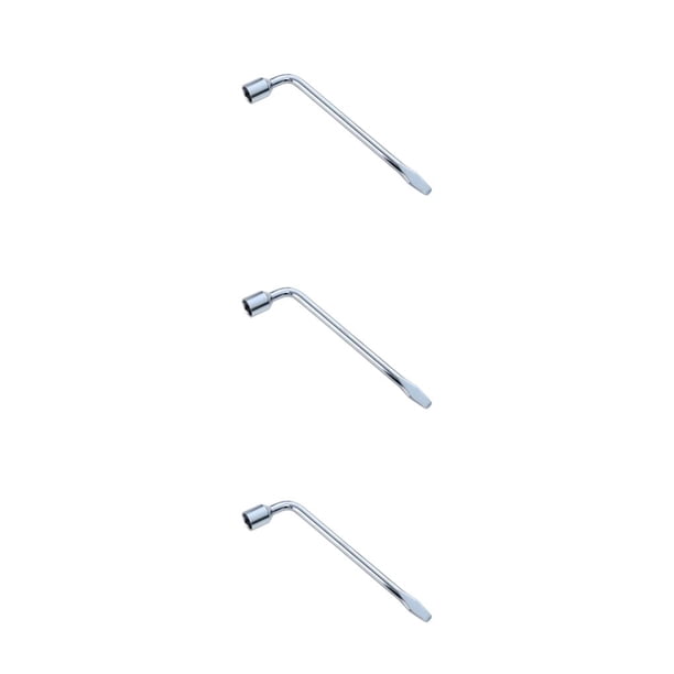 Scienceny Juego de llaves de tubo plateadas de grado profesional: llave de vaso integrada sin esfuerzo para cualquier tarea, plata de 19 mm Type1 NO1