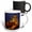 Multicolor, variant on 3drose, San Marino. Mountain Castle Lit at Night., 11oz Magic Transforming Mug
