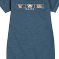 thumbnail image 3 of Avatar - The Last Airbender - Battle Face - Youth Girls Fleece Dress, 3 of 5
