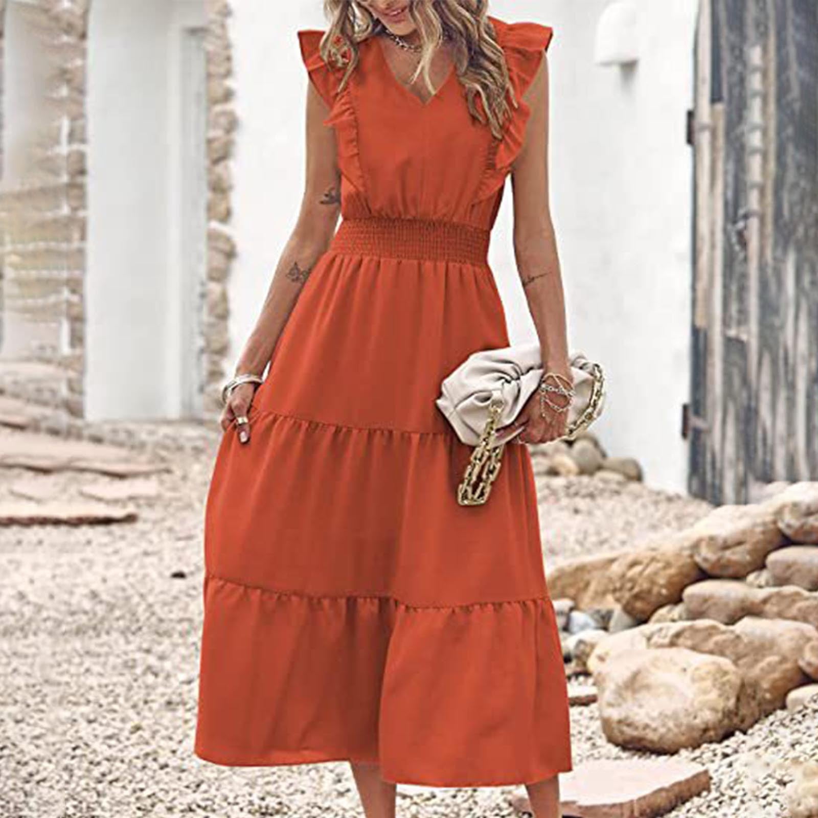 QIPOPIQ Women's 2024 Summer Lace Strap Sleeveless V Neck