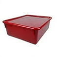 thumbnail image 2 of Romanoff Double Stowaway Tray with Lid, Red, 2 of 2