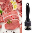 thumbnail image 3 of 2PCS Stainless Steel Meat Tenderizer,Meat Tenderizer with 16 Stainless Steel Ultra Sharp Needle Blades,Meat Tenderizer Tool for for Tenderizing,Marinade,Steak,Beef,Poultry - New Kitchen Gadgets, 3 of 9