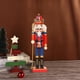 thumbnail image 2 of Kit de adornos de soldado cascanueces de madera de 30 cm, muñeco navideño pintado a mano Lanza, 2 of 7