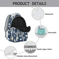thumbnail image 4 of Bear Styled School Backpack - Durable & Roomy Backpack for College & High School, Water-Resistant Coating, Padded Back, Great for Books & Laptops, 4 of 6