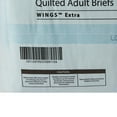 thumbnail image 4 of Wings Extra Quilted Adult Incontinence Brief L Moderate Absorbency Quilted, 65034, 77, 72 Ct, 4 of 4