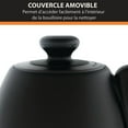 thumbnail image 3 of KRUPS Café Control, Gooseneck Electric Coffee Kettle, 1 L, Stainless Steel Body, Keep Warm Function, Digital Power Base, Black, 3 of 9