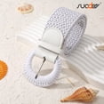 thumbnail image 5 of SUOSDEY Women Woven Wide Belt for Dress Fashion Rattan Braided Waist Belt Straw Raffia Boho Belt for Jeans, 5 of 6