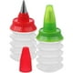 thumbnail image 4 of 2 botellas de plástico reutilizables para glaseado de galletas, crema pastelera, suministros para decoración de pasteles, 4 of 5