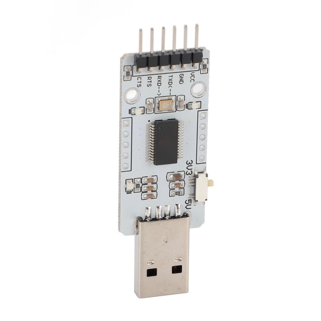 Módulo Adaptador USB 2,0 A TTL, USB A UART, PCB De Comunicación, Módulo De Puerto Serie USB A A TTL Para Desarrollo De Sistemas Integrados