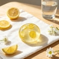 thumbnail image 6 of Lemon Squishy Squeeze Toy, Transparent Plastic Ball With Embedded Slice for Tactile Hand Fidget Play, 6 of 6