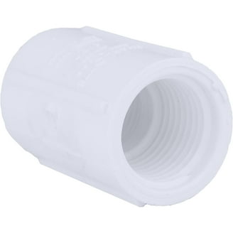 Charlotte Pipe 1/2 Inch Schedule 40 90 Degree ELL FPT X FPT PVC Fitting - 25 Piece Box