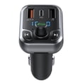 thumbnail image 2 of Binmer Bluetooth 5.0 Transmitter Suitable For Car Bluetooth Car Adapter USB Charging Car Charger MP3 Player Hands- Call, 2 of 7