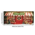 thumbnail image 4 of Christmas Shop Design Garage Banner Holiday Decorations Seasonal Outdoor Indoor Festive Party Sign, 4 of 5