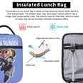 thumbnail image 5 of Cartoon Lunch Bag Zootopia Insulated Lunch Box Leakproof Cooler Food Lunch Containers for Work Travel and Picnic, 5 of 8