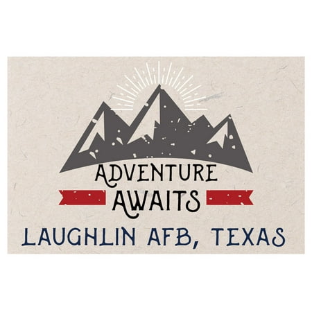 

Laughlin Afb Texas Souvenir 2x3 Inch Fridge Magnet Adventure Awaits Design
