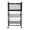 thumbnail image 5 of Modern Bread Rack Coffee Station Microwaves Rack Storage Rack Kitchen Organizer Shelf Rectangular, 5 of 13