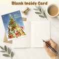 thumbnail image 4 of Tarjeta de Navidad TeloNook Dog con sobres, 4 of 7
