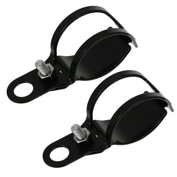 2 abrazaderas para intermitentes de motocicleta, soporte de montaje de luz, accesorios para motocicleta