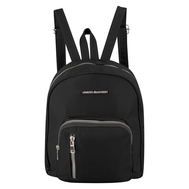 Mochila Para Dama Negro Bimba Textil Nicole Nueva Imagen