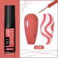 thumbnail image 1 of LILYCUTE, línea de 5ml para decoración de uñas, bolígrafo delineador de Gel con cepillo, línea de dibujo de alambre, pintura de esmalte de uñas en Gel, línea de tracción para decoración de uñas zhangmengya LED, 1 of 2