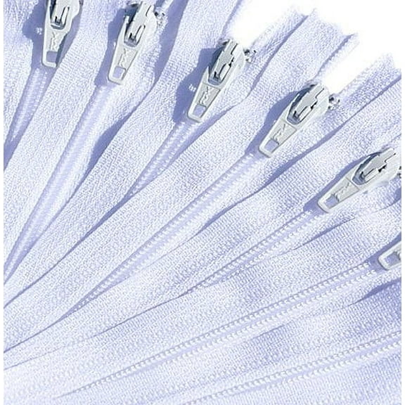Unique Invisible Zipper Assortment Of Colors Ykk Conceal ~ Closed Bottom (Chose Your Own Size And Qty) (25 Zippers, 9 Inch)Zipperstop Wholesale Authorized Distributor Ykkâ®