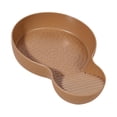 thumbnail image 3 of Bothyi Reptile Bathing Dish Pool Decorative for Pet Supplies Tortoises Semi Aquatic tan, 3 of 8