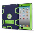 thumbnail image 4 of Mignova For iPad 9.7 inch 4th Case Three Layer Heavy Duty Shockproof Protective Hybrid High Impact Resistant Cover&Kickstand For Apple iPad 9.7 inch 4th 3th 2th Gen(Navy Blue+Green), 4 of 6