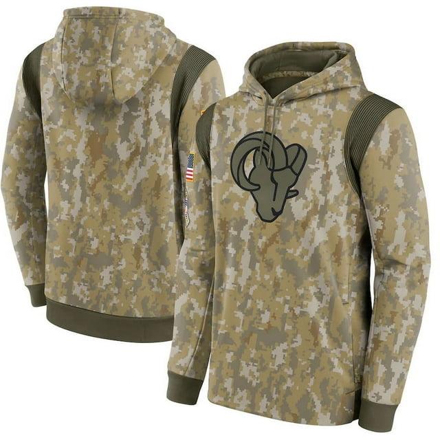 Buffalo Bills Camouflage 2021 Service Hommage Therma Performance Chandail à Capuche