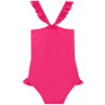 thumbnail image 3 of Paw Patrol Girls Rainbow Swimsuit Pink Sizes 2T-7, 3 of 3