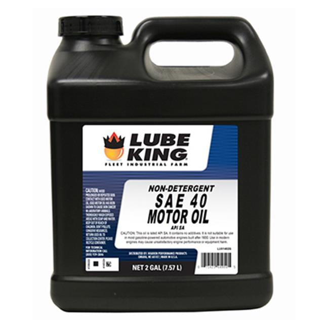Lube King LU01402G SAE 40W NonDetergent Motor Oil, 2 Gallon Walmart