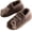 Coffee, variant on Knivor Cat Cartoon Bootie House Slippers for Women Cute Animal Fuzzy Fleece Lined Slip On Non Slip Thick Sole Indoor Outdoor Winter Couple Slippers