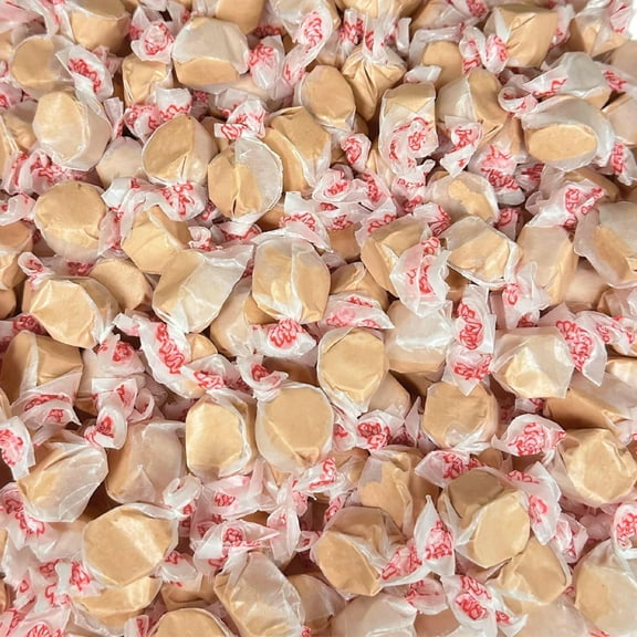 Premium Chocolate Saltwater Taffy – Soft & Chewy Candy, 60  Individually Wrapped Pieces, Nut & Gluten Free, 1 lb. Bulk Bag (16 oz.), Perfect for Gifting and Snacking