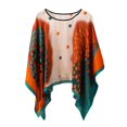 thumbnail image 5 of Misterolina Shawls Summer Beach Sexy Women Fashion Print Chiffon Smock Bikini Cov Deco AU03, 5 of 7