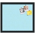 thumbnail image 2 of PinPix ArtToFrames 14x12 Custom Cork Bulletin Board    Poster Board Has a Fabric Style Canvas Finish, Framed in Satin Black (PinPix-247), 2 of 5