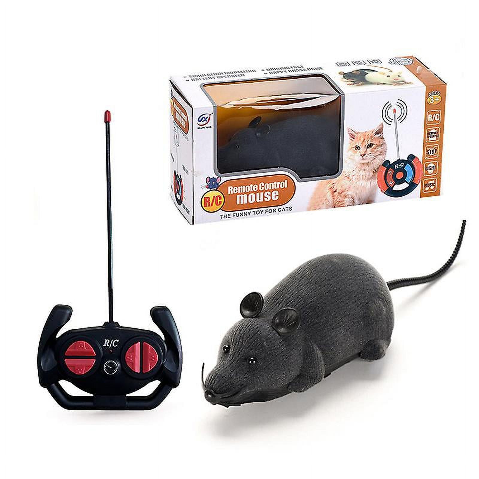 Wireless Remote Controlled Toy Cat Toy Mouse Cat Mouse Remote Control Toy Multi color Optional