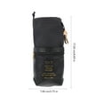 thumbnail image 2 of Shisuyan Drawstring Bag Portable Drawstring Vintage Pouch PU Portable Glasses Storage Bag, 2 of 9