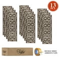 thumbnail image 5 of Sofihas, Brown, Non-Slip Carpet Stair Treads, Floral Stair Treads, 5 of 7