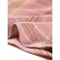 thumbnail image 6 of INSPIRE CHIC Women's Plaid Skirts Belted High Waist A-Line Mid-Length Skirts XL Light Pink, 6 of 7