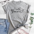 thumbnail image 2 of I Said Yaaasss Shirt, Unisex Women's Shirt, Fiance Shirt, Engagement Shirt, I Said Yes Shirt, Heather Gray, Small, 2 of 6