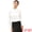 White, variant on DARING DIVA Women's Work Business Pleat Mock Neck Puff Long Sleeve Blouse XS Light Blue
