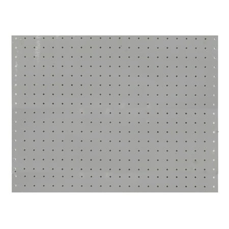 (2) 22 In. W x 18 In. H x 1/8 In. D White Polypropylene Pegboards with 3/16 In. Hole Size