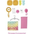 thumbnail image 5 of Barbie Dollhouse Set with Furniture, 4 Play Areas and Accessories Including Puppy, 5 of 7