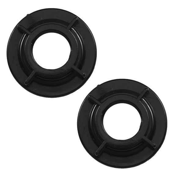 LOLIPPYY Black Faucet Mounting Nut Universal Bathroom Sink Tap Fixing Fitting Kitchen Faucet Anti-Loosening Cap