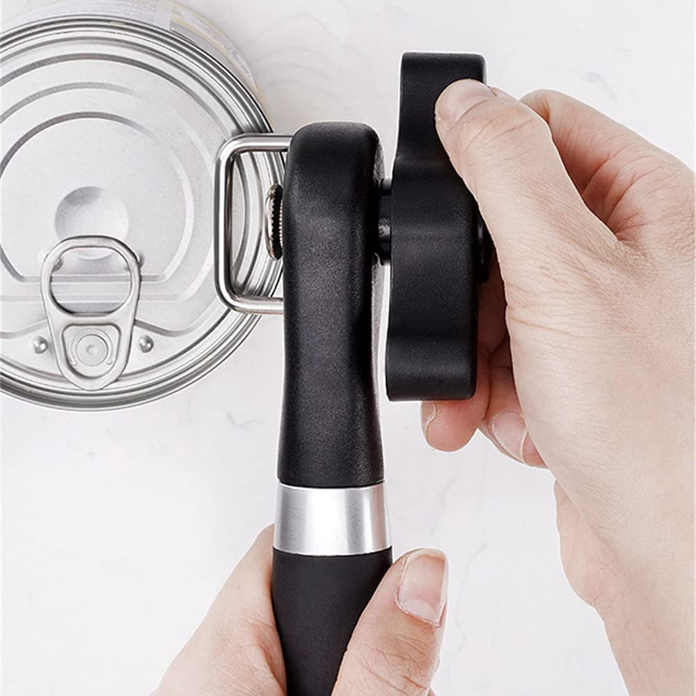 FRKSMD-Cans Opener Professional Kitchen Tools Bottle Opener Knife Handheld Manual Can Tin Opener Side Cut Manual Jar Opener
