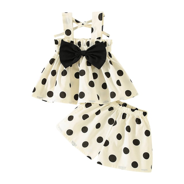 Birdeem Robe Sans Manches à Col Rond et Jupe Courte Imprimée Mignonne pour Filles Printemps et Été