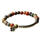 thumbnail image 2 of Pulseras para mujer, regalos para mujer, pulsera de cuentas multicolor con costuras de metal., 2 of 2