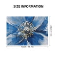thumbnail image 2 of WYYP Flower Blue White Center Yellow Stamens Wooden Jigsaw Puzzle Challenging Difficult Wood Puzzle for Adults Gift 300 PCS, 2 of 6
